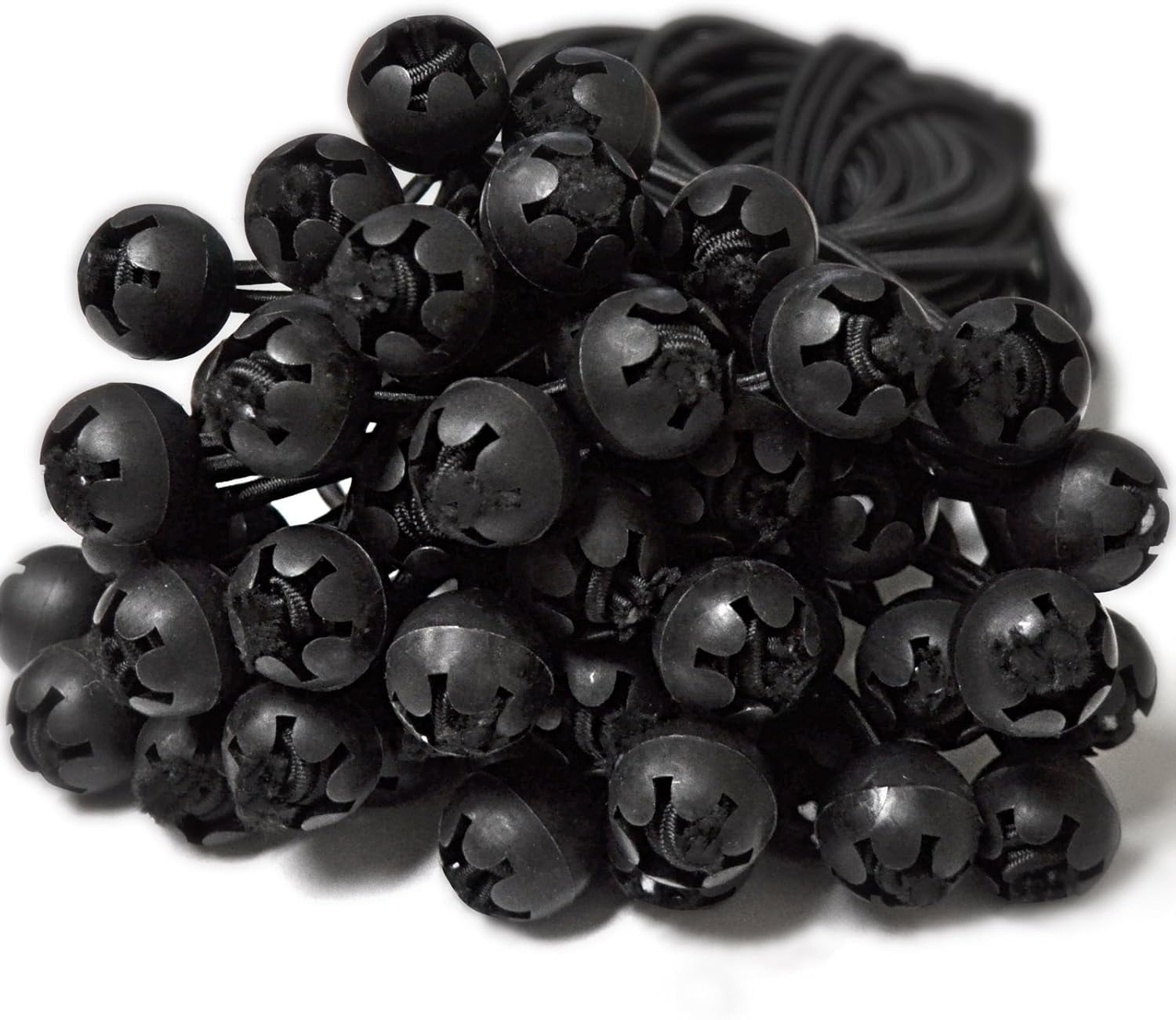 Black Bungees Cord Tarp Party Tent Tie Downs Bungee Canopy Gazebo