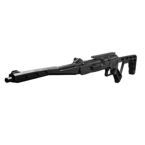 Black Bunker BM8 .22 Caliber Pellet Breakbarrel Air Rifle with Accessory Case - Black (Threaded)