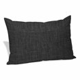 thumbnail image 1 of Black Burlap Texture Pillow Covers 16"x24", Farmhouse Vintage Black Soft Brushed Microfiber Breathable Throw Pillow Covers, Decorative Pillowcase with Zipper for Couch Sofa Bedroom Living Room, 1 of 9