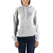 Black Butler Anime Cartoon Womens White Graphic Hoodie- Medium