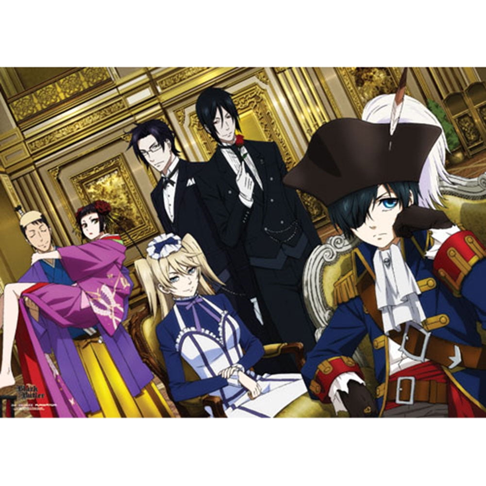 Black Butler WallScroll - Walmart.com, image size:1001x1001