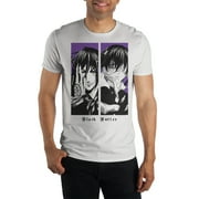 Black Butler White T-Shirt-Large