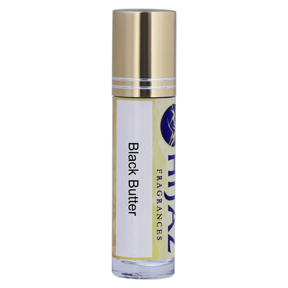 Black Butter Fragrance Alcohol Free Cologne Body Oil 1/3 oz Roll on Bottle