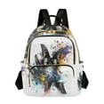 thumbnail image 1 of Black Butterflies Travel Laptop Backpack Casual Daypack Lightweight Bookbag Compartment for Business, 1 of 7