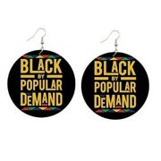 Black By Popular Demand Earrings