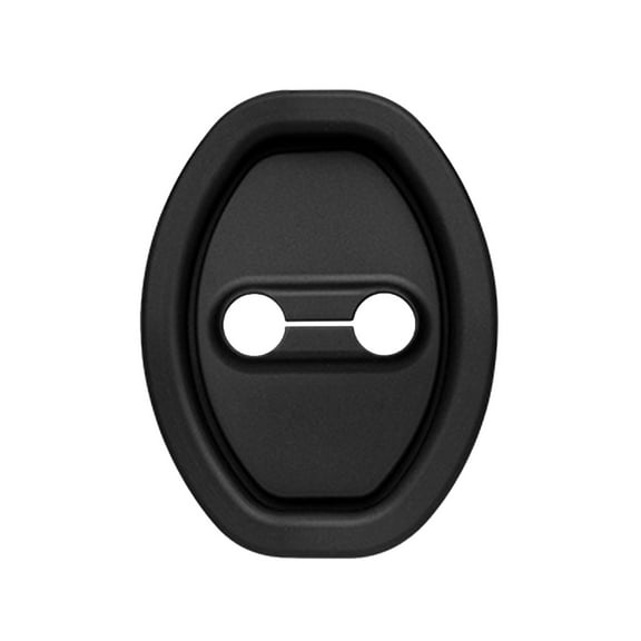 Black C 4 Piece Car Door Protective Cover Set With Silicone For Lock Buckle Shock Absorbing And Durable Design For Car Care
