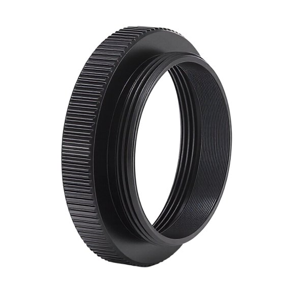 Black C to Lens Mount Adapter Camera C-Mount Lens Adapter For Flawlessly Focus In High Reflection Environments