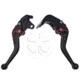 thumbnail image 1 of Black CNC Shorty Brake Clutch Hand Levers Honda CBR 1000 RR 2004 2005 2006 2007, 1 of 5