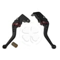 thumbnail image 1 of Black CNC Shorty Brake Clutch Levers Yamaha YZF 05-14 R6 04-08 R1 06 07 R6S (EU), 1 of 5