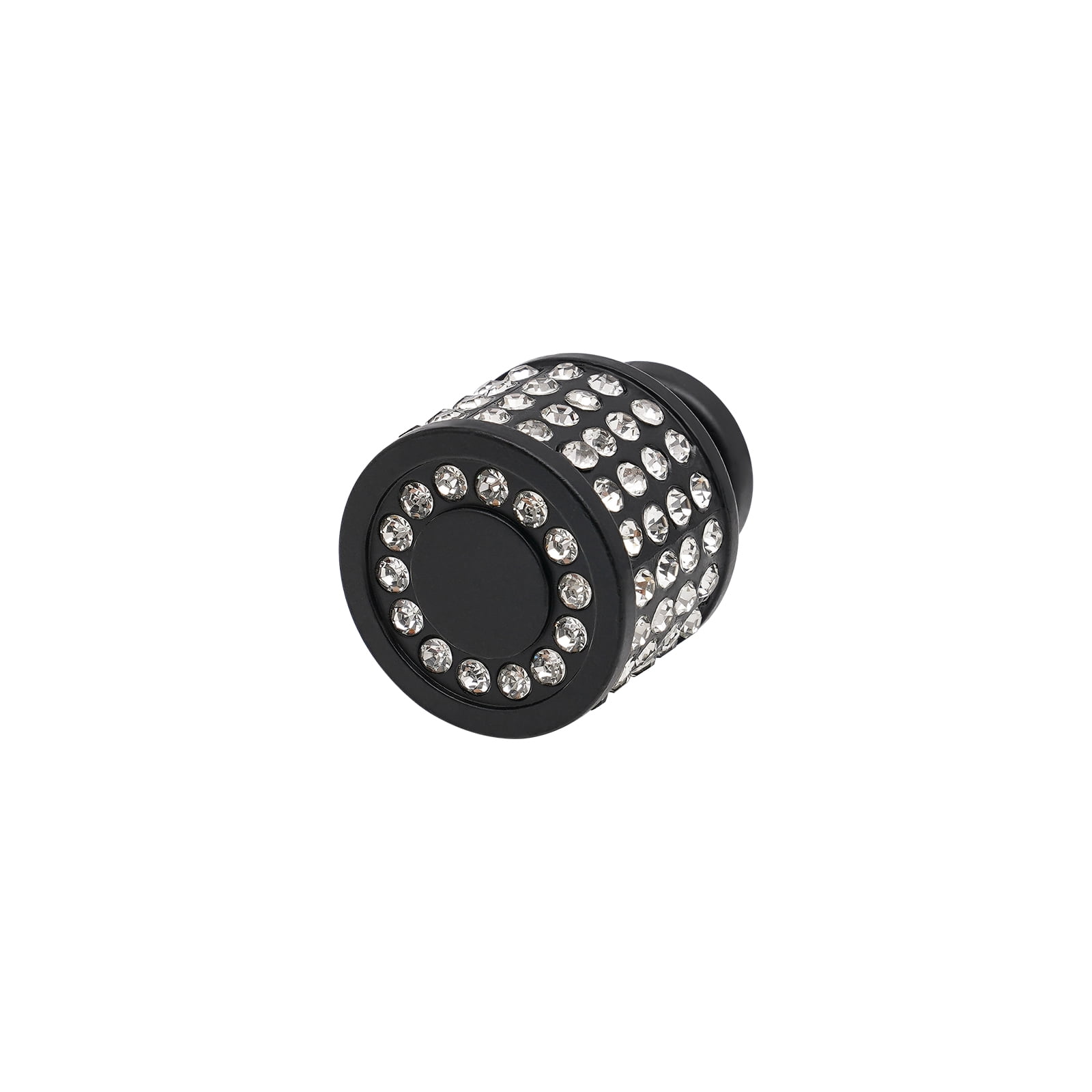 Black Cabinet Knobs 10 Pack Drawer Dresser Knobs Modern Round Style ...