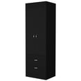 thumbnail image 1 of Black Cabinet With Hanging Feature And Two Drawers Storage In - 6.9"h X 21.9"w, 1 of 2