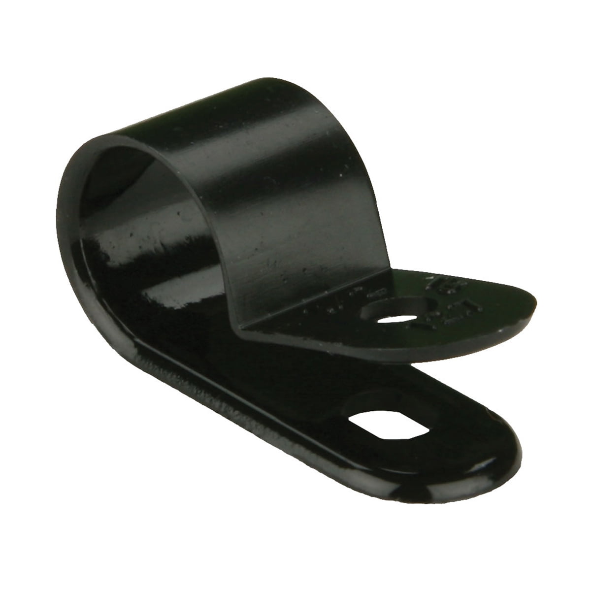 Half-Inch Cable Clamps for Cable Bundle Control 100 Count - Black ...