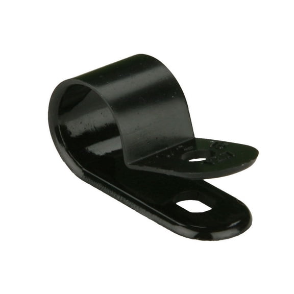 Black Cable Clamps 1 Inch - Package of 100
