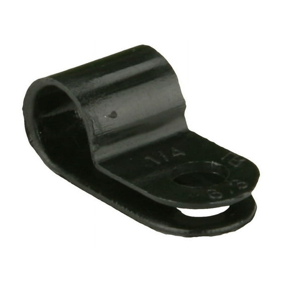Black Cable Clamps 3/4 Inch - Package of 100