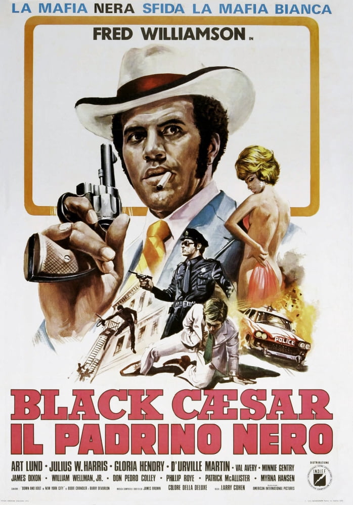 Black Caesar Canvas Art - (24 x 36)