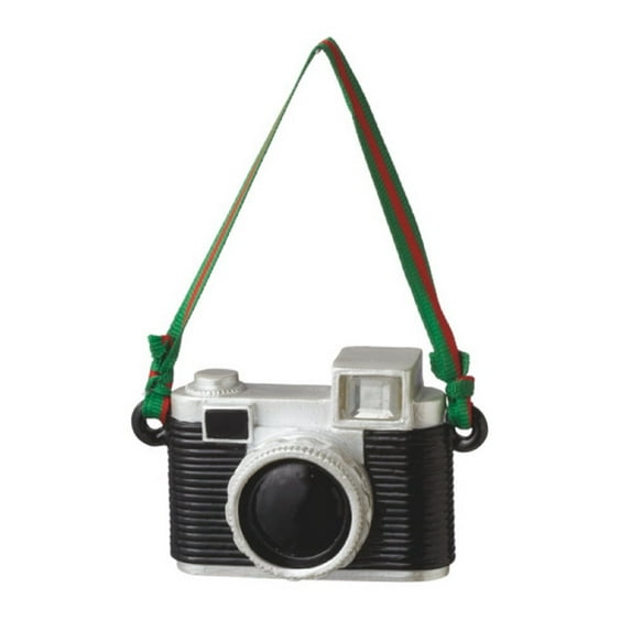 Black Camera Ornament