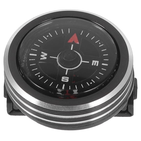 SEWOART Professional Black Survival Compass with Clear Dial for Daily Outdoor Use