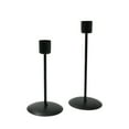 thumbnail image 1 of Black Candle Holders Set of 2, Decorative Taper Candles for Candlesticks, Pillar Table Candle Stand with Metal for Wedding Decoration, Home Decor Bar Party, 1 of 5