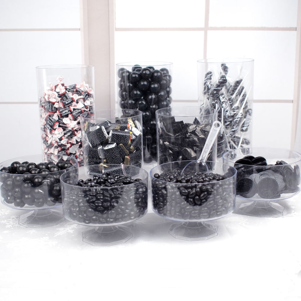 Sweet Candy Buffet Ice Tongs & Scoops Silver-6 Set Oman - View #9