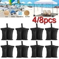 thumbnail image 1 of Black Canopy Weights Gazebo Tent Sand Bags 8pcs-Pack, 1 of 10