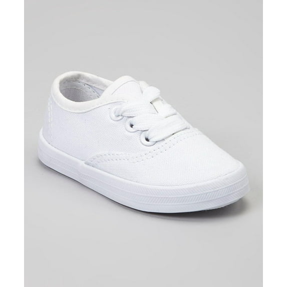 Black Canvas Oxfords Pitter Patter Boys Girls Infant Toddler 1-10 NEW