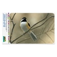 thumbnail image 1 of Black-Capped Chickadee Bird Songbird on Tree Branch Home Business Office Sign, 1 of 7