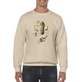 thumbnail image 1 of Black-Capt Titmouse Sweatshirt Men -John James Audubon Designs, Male x-Large, 1 of 4