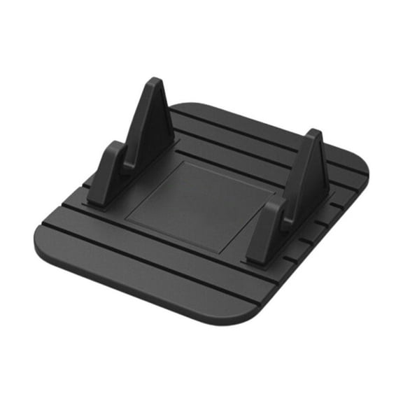 Black Car Dashboard Non-slip Mat Rubber Mount Holder Pad Phone Stand Accessories
