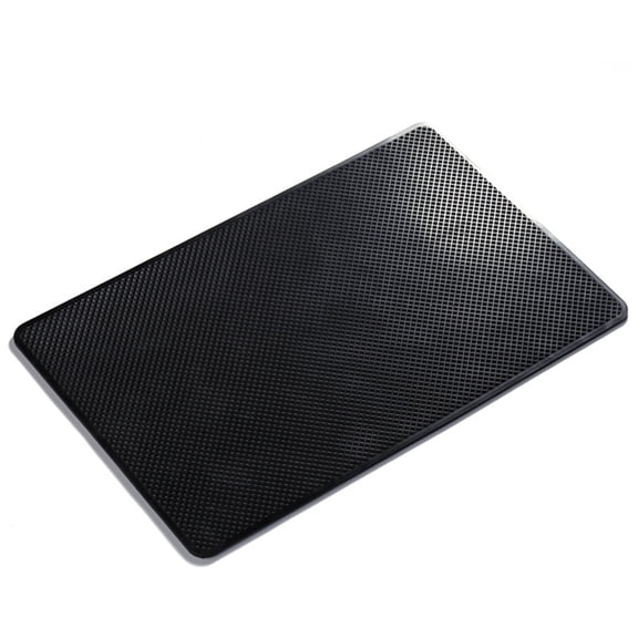 Black Car Grip Mat Holder Anti Slip Silicone Super Sticky Pad Dashboard Mat Interior Accessories