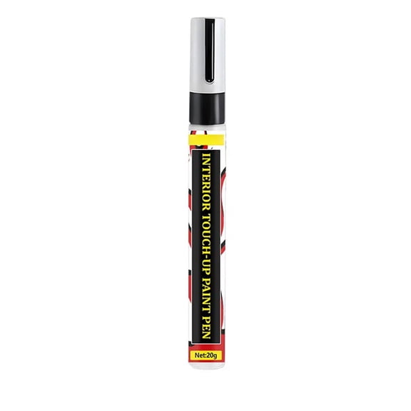 Black Car Interior Touch Up Paint Pen For Button Scratch Repair Drying Abs Plastic Restorer