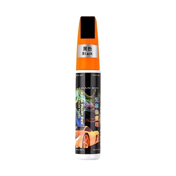 Black Black 2 In 1 Car Scratch Repair Pen 12Ml Auto Paint Touch Up Refinishing Tool For Vehicles