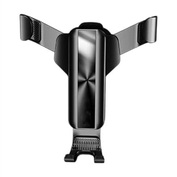 Black Car Phone Stand Bracket, Car Mounted Mobile Phone Mounting Bracket, Car Support, Automatic Sensing for Release And Clamping (1Pc)