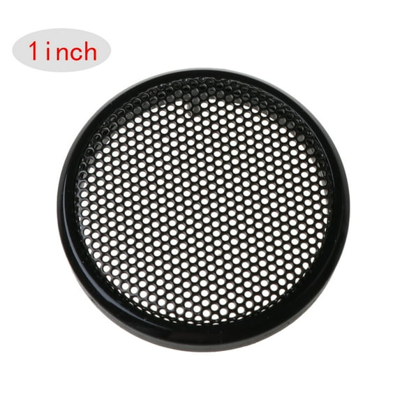 Black Car Speaker Grill Mesh Enclosure Net Protective Cover Speaker Prop