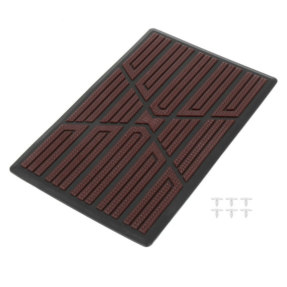 Black Car Trucks Vehicles Floor Carpet Mat Patch Heel Scuff Plate