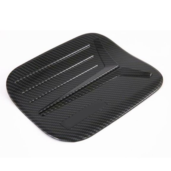 Black Carbon Fiber-Car Fuel Cap Cover, Precious Oil Trim, Protective Accessories, Toyota MiPrius, PHV XW50, 2019, 2020