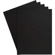 Black Cardstock Paper   Great Card Stock for Scrap-Booking, Cards, Stationery Arts and Crafts | 8.5 x 11 | 100lb Heavyweight Cover | 25 Sheets per Pack