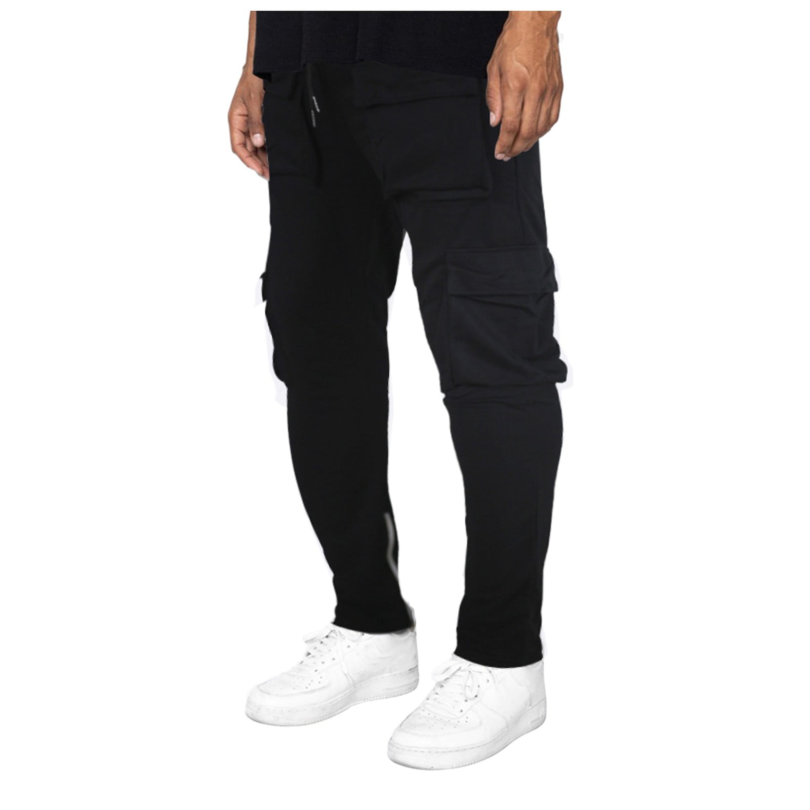 Multi Pocket Cargo Pants - Black, Fashion Nova, Mens Pants