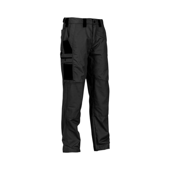 Black Cargo Pants Men Water Resistant Stretch Waistband Cargo Pants with Multi-Functional Pockets Big and Tall Joggers Lightweight Durable Ripstop Military Cargo Work Pants,Black M