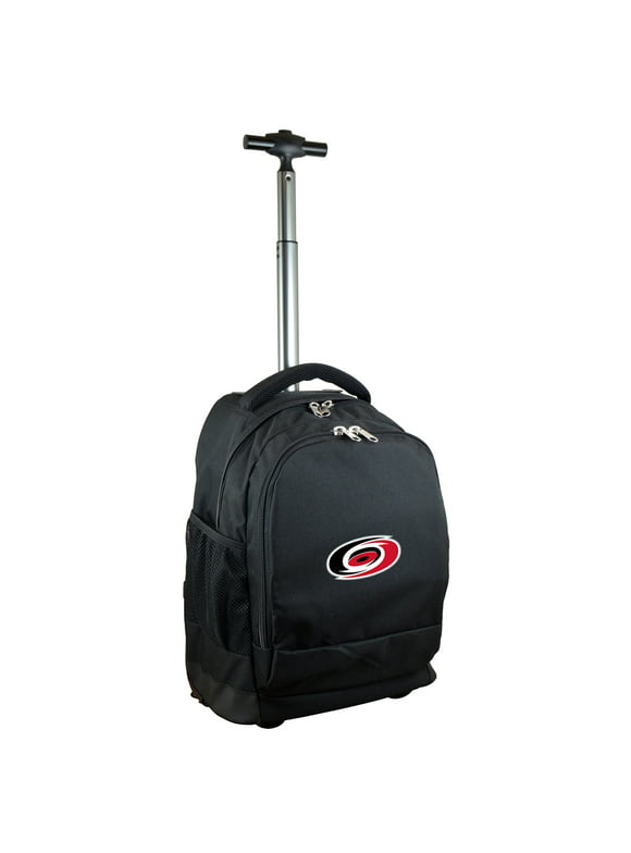 Black Carolina Hurricanes 19'' Premium Wheeled Backpack