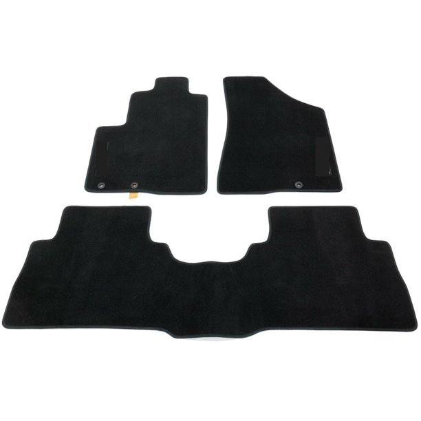 Black Carpet Floor Mats fits 20112014 KIA Sorento Front/Rear Set