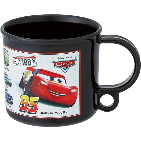 Black Cars Cup with Handle. From Japan and Officially Licensed by Skater