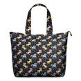 thumbnail image 1 of Black Cartoon Colorful Unicorn Pattern Travel Tote Bags for Women Carry On,Large Weekender Bags for Women Travel,Multi Functional Duffle Bag for Work,Shopping,Sports, 1 of 5