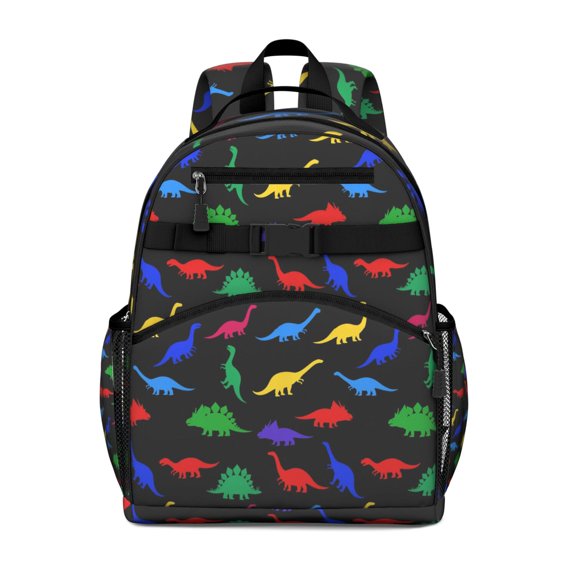 Light Grey Leaf Like Pattern Backpack for School,Cute School Bag,Schoolbag with Adjustable Shoulder Straps & Padded Back,15.25"x11.5"x5.25"