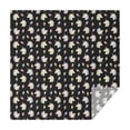 thumbnail image 1 of Black Cartoon Unicorn Lightning Pattern Square Tablecloth,Waterproof Square Table Cover,Wipeable Spillproof Washable Table Cover for Home Kitchen Party Decor 52"x52"(132x132cm), 1 of 6