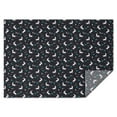 thumbnail image 1 of Black Cartoon Unicorn Pattern Rectangle Tablecloth 60"x84",Waterproof Polyester Rectangle Table Cloth, Wipeable Spillproof Polyester Tablecloth for Dining, Camping, Indoor and Outdoor, 1 of 5
