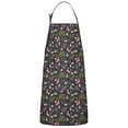 thumbnail image 1 of Black Cartoon Unicorn Plant Pattern Apron-Garden Aprons for Women with Pockets-Cotton Linen Waterproof Kitchen Cooking Gardening Aprons Adjustable for Kitchen,Cooking,BBQ and Salon 33x27 Inch, 1 of 7