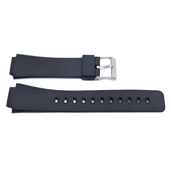 Black Casio Style 16mm Watch Strap