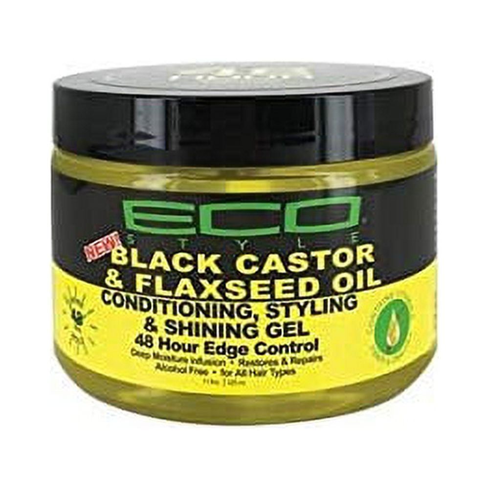 Black Castor & Flaxseed Oil 48 Edge Gel 11Oz