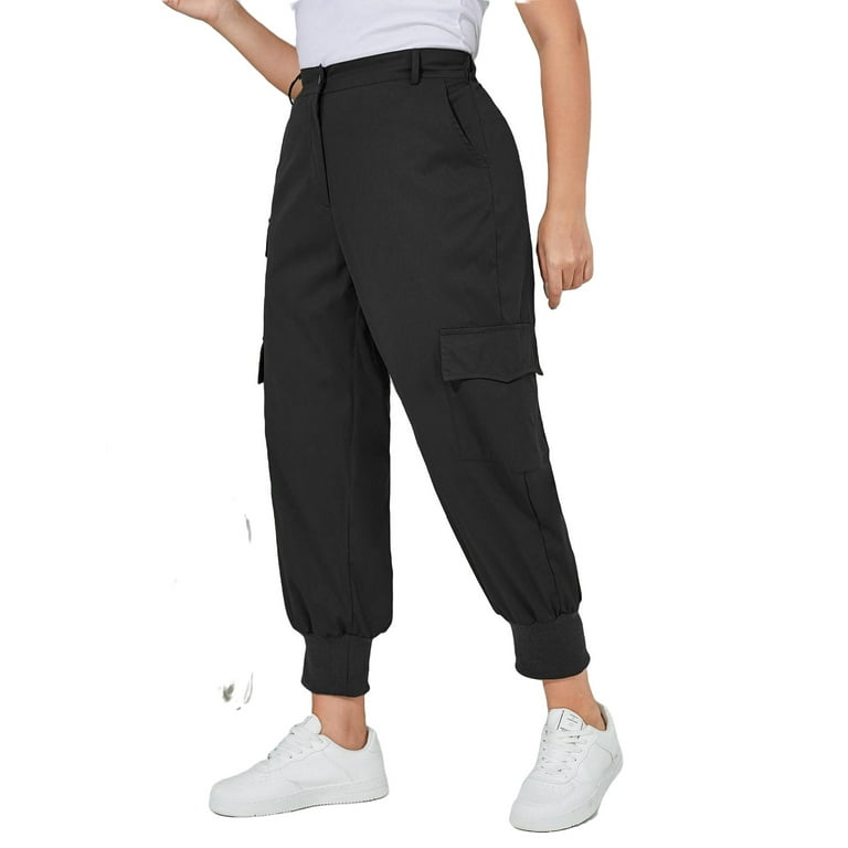 Walmart black shop cargo pants