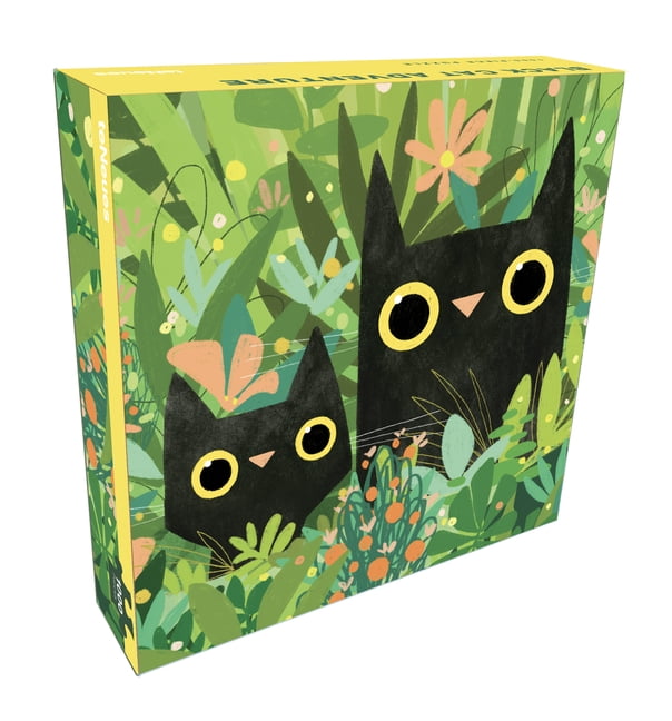 Black Cat Adventure: 1000 Piece Puzzle (Other) - Walmart.com